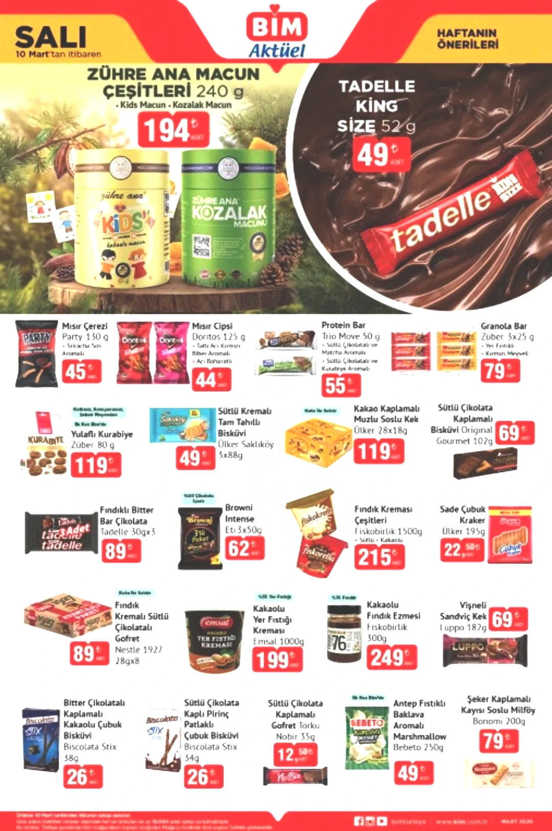 10 Mart 2026 BİM Aktüel haftanın önerileri kataloğu yayınlandı!  2