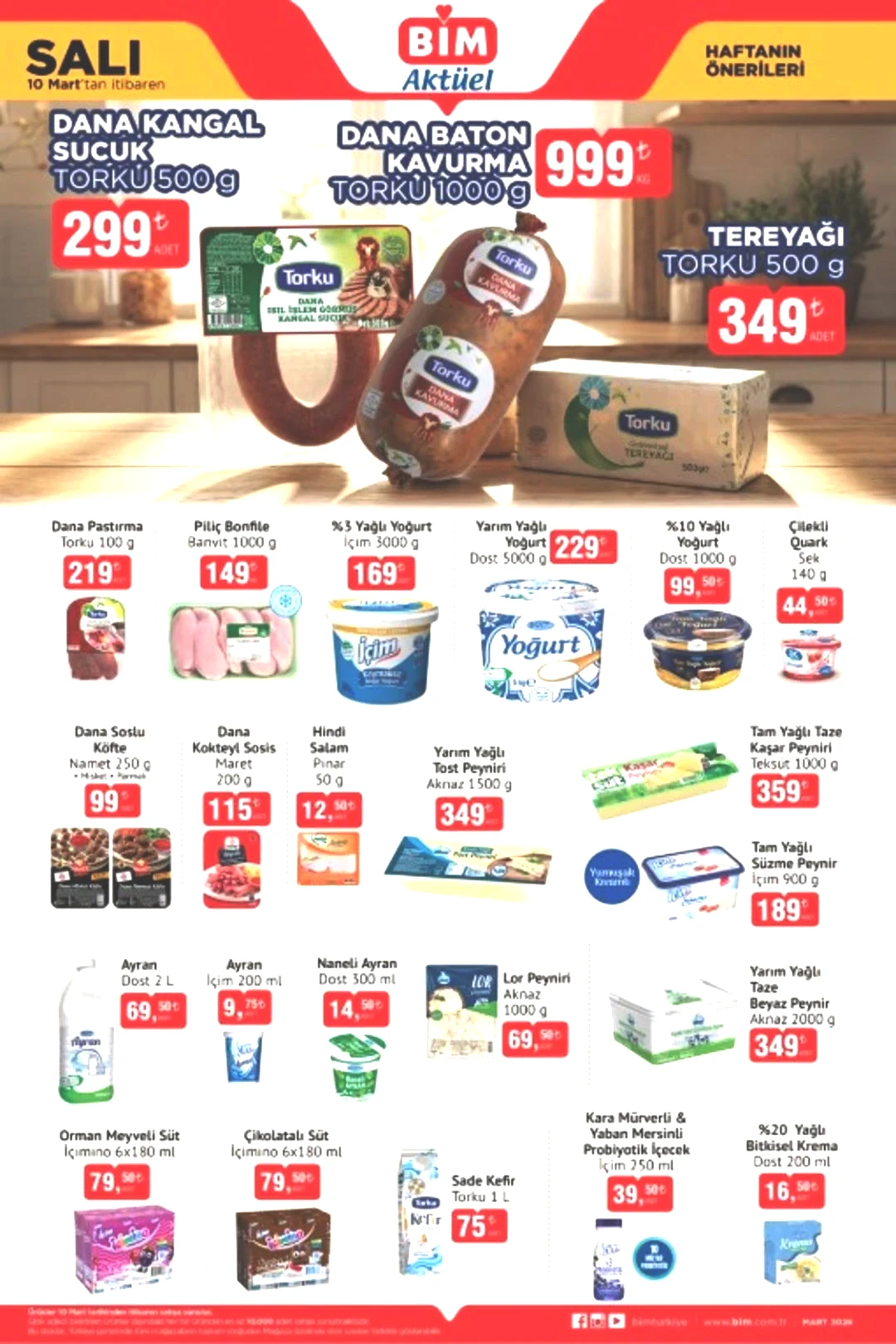 10 Mart 2026 BİM Aktüel haftanın önerileri kataloğu yayınlandı!  1