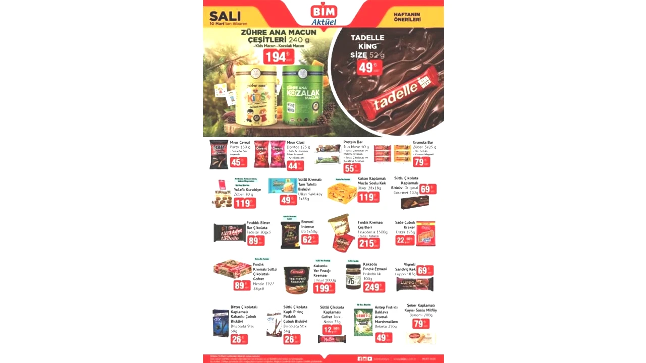 BİM Aktüel Kataloğu Yayınlandı: 10 Mart Salı Günü Raflarda Hangi Fırsatlar Var?