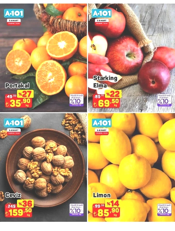 A101'de Ramazan bereketi: Gıdada büyük indirimler 5-8 Mart’ta Tazenin Yıldızları ile raflarda! - Sayfa 6