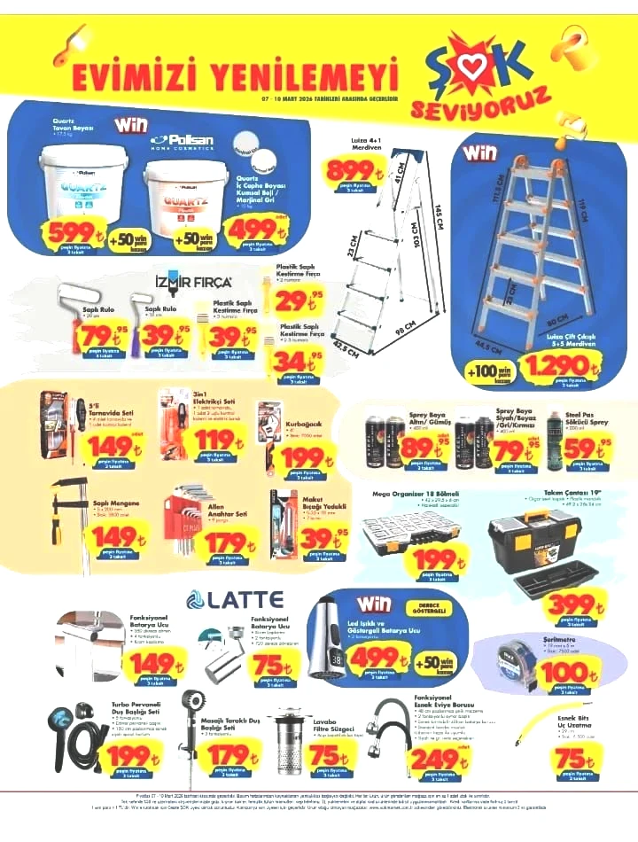 Evde, atölyede, her yerde! 7 Mart Cumartesi ŞOK’a Darbeli Matkap geliyor - Sayfa 3