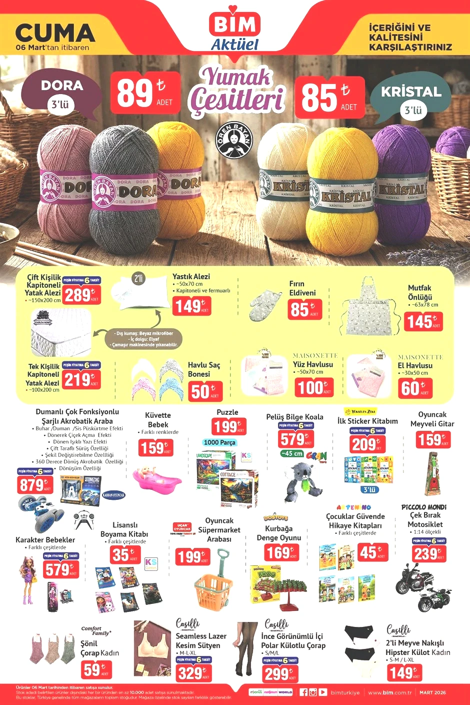 BUGÜN SATIŞTA BİM 6 MART 2026 KATALOĞU YEPYENİ TÜM ÜRÜNLER TAM LİSTE BİM AFİŞİ VE İNDİRİM BROŞÜRÜ || Bimde bu hafta cuma ürünleri neler Bim katalog Dumanlı Çok Fonksiyonlu Şarjlı Akrobatik Araba raflarda